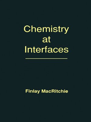 cover image of Chemistry at Interfaces